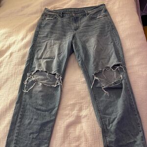 American Eagle ripped jeans